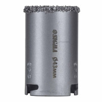 Коронка кольцевая с вольфрамовым напылением 43мм SIGMA (1512121)