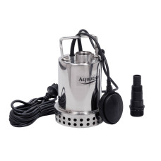 Насос дренажный садовый 0.4кВт Hmax 7м Qmax 130л/мин (част. до 5мм, нерж) AQUATICA (773053)